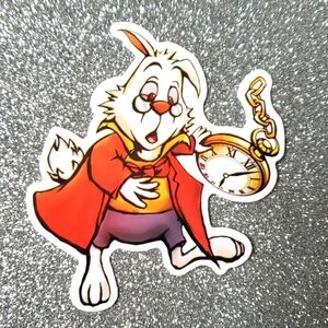 10/$10 ALICE IN WONDERLAND waterproof Sticker